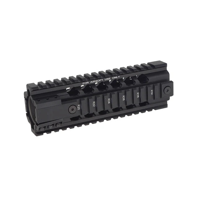 PTS エルゴ Z フロート レイル ハンドガード M4 エアソフトガン用 (FL011490300) - ブラック-AIRSOFT GOGO エアガン・サバゲー用品通販