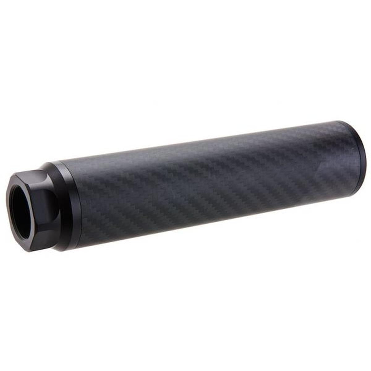 SILVERBACK カーボンダミーサプレッサー (ミディアム) (24MM CW)-AIRSOFT GOGO エアガン・サバゲー用品通販