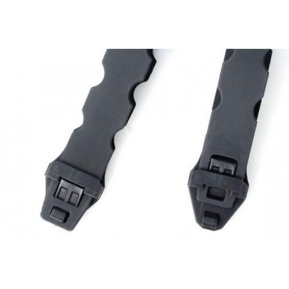 TMC Molle クイック リリース ストラップ 15cm - ブラック (2 個/セット)-AIRSOFT GOGO エアガン・サバゲー用品通販
