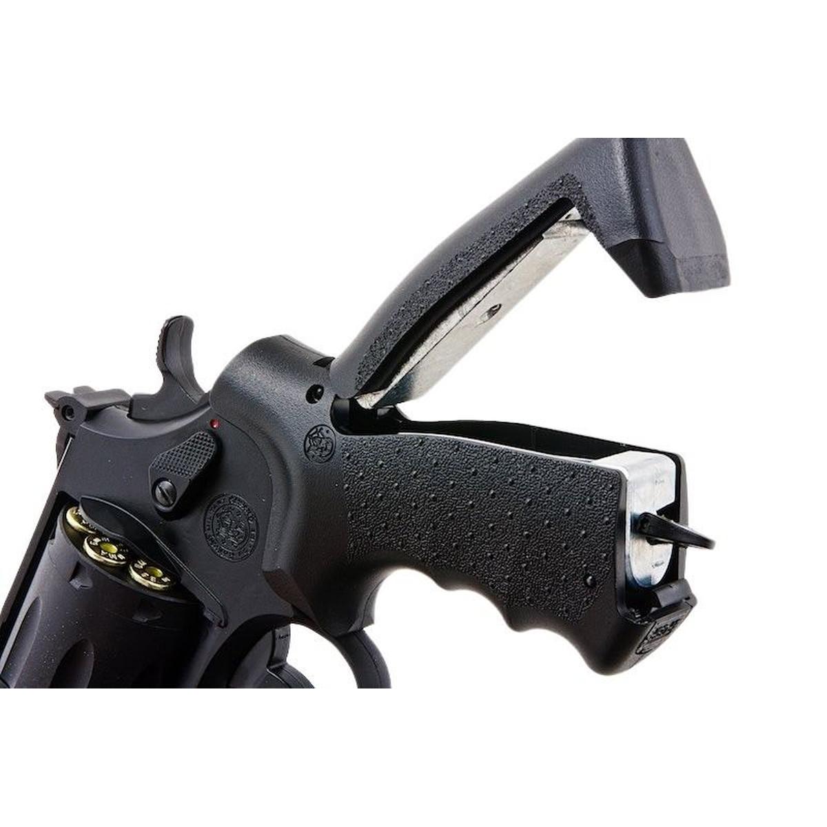 UMAREX スミス & ウェッソン M&P R8 6MM CO2 エアソフト リボルバー - ブラック (WINGUN 製)-AIRSOFT GOGO エアガン・サバゲー用品通販