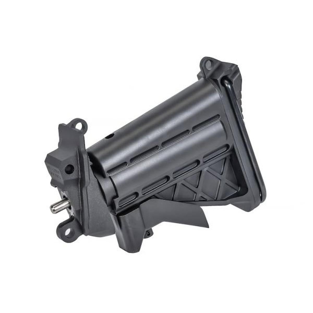 VFC M249 GBB エアガン 5 ポジション折りたたみ式ストック キット セット - ブラック-AIRSOFT GOGO エアガン・サバゲー用品通販