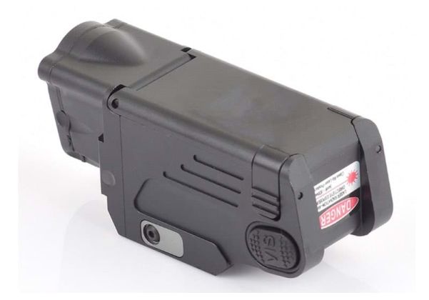 WADSN SBAL PL ピストル武器 LED ライト 赤色レーザー付き - ブラック-AIRSOFT GOGO エアガン・サバゲー用品通販