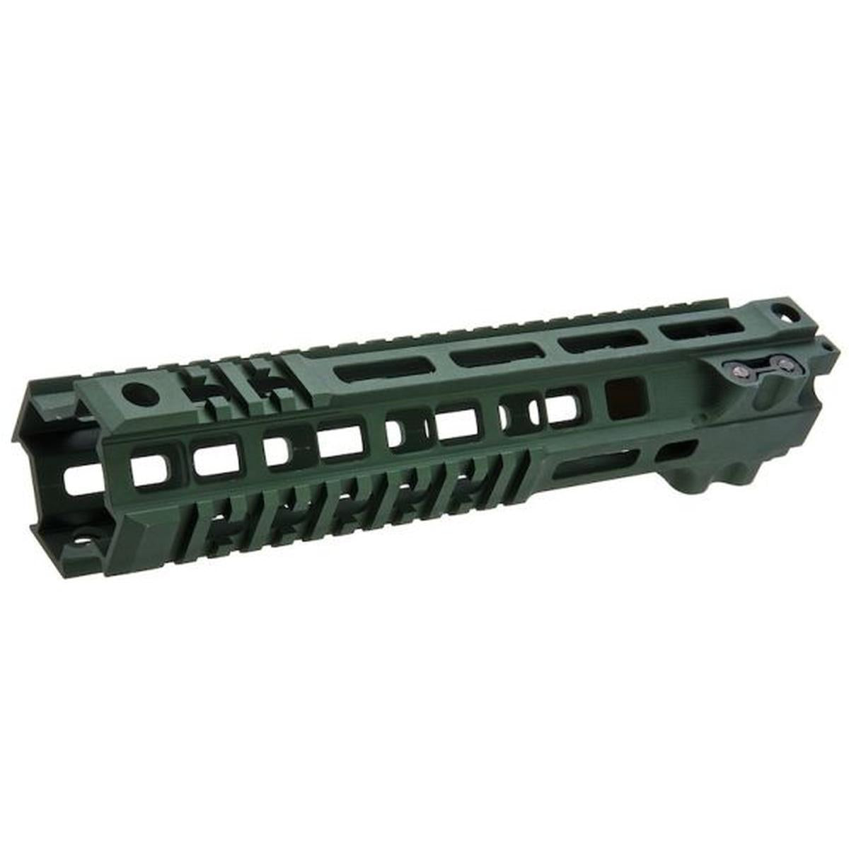 Z-PARTS MK4 レール (アルミニウム、10 インチ バレルナット付き) 東京マルイ M4 MWS GBBR エアガン用 - OD グリーン-AIRSOFT GOGO エアガン・サバゲー用品通販