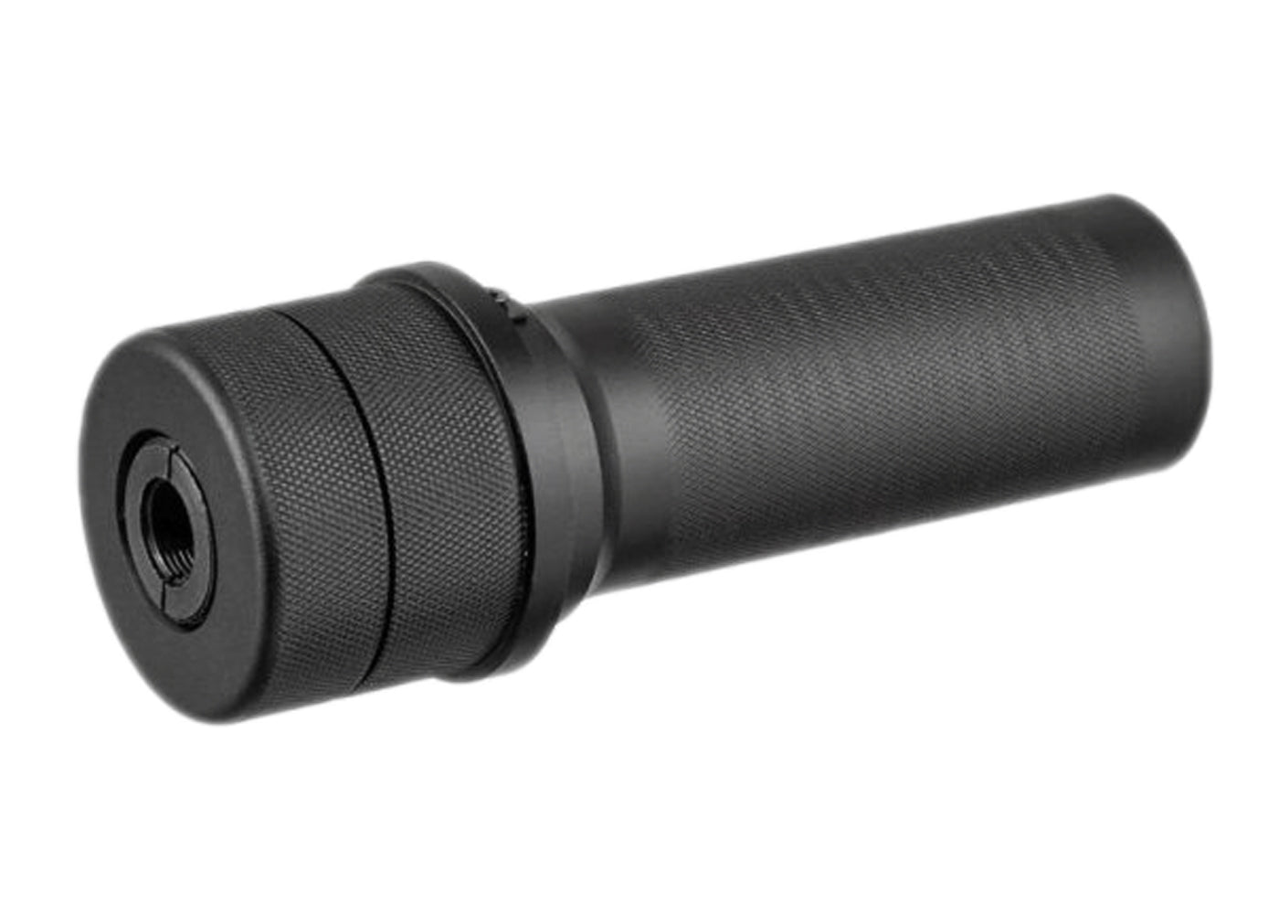 5KU スピットファイアトレーサー付きPBS-1ミニサプレッサー(24mm CW) LCT / GHK AK AEG / GBBガスブローバック専用-ブラック