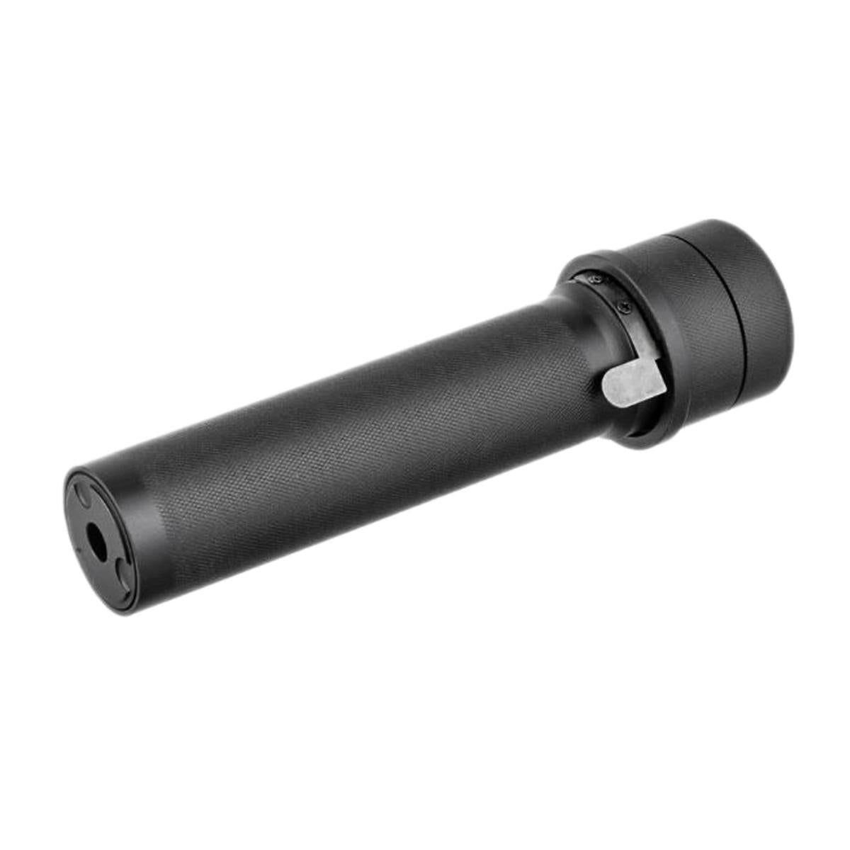 5KU スピットファイアトレーサー付きPBS-1サプレッサー(24mm CW) LCT / GHK AK AEG / GBBガスブローバック専用-ブラック-AIRSOFT GOGO エアガン・サバゲー用品通販