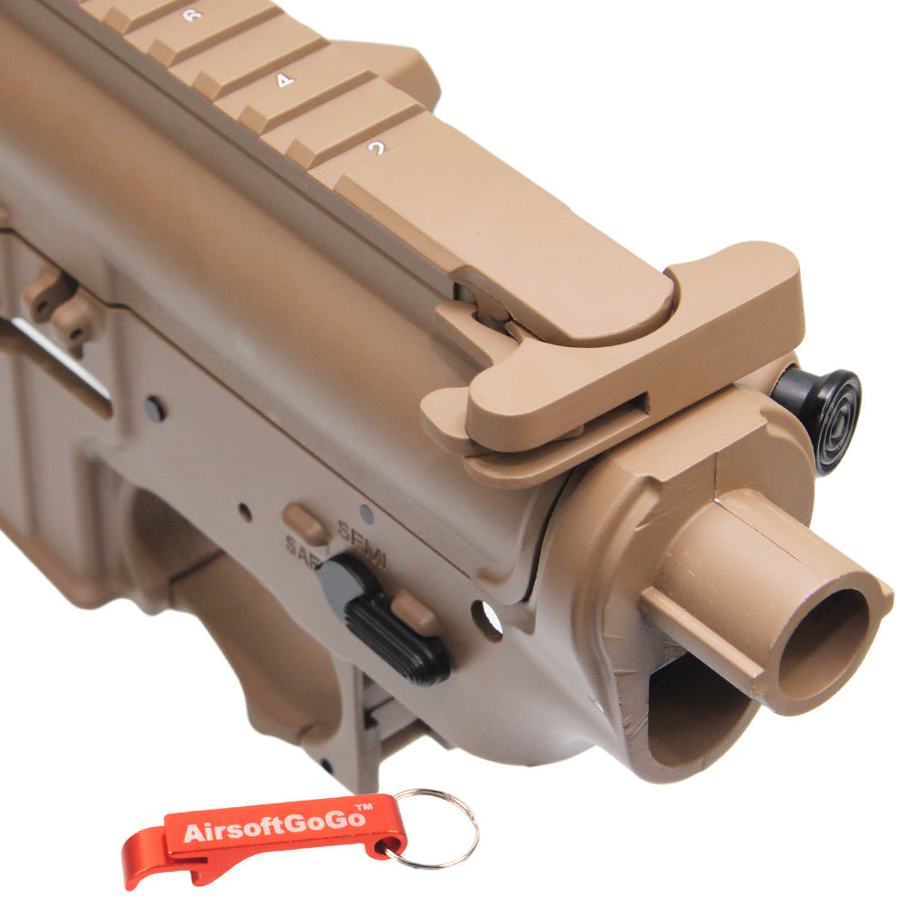 APS ASR M4用 電動ガン メタルフレーム (ダークアース)