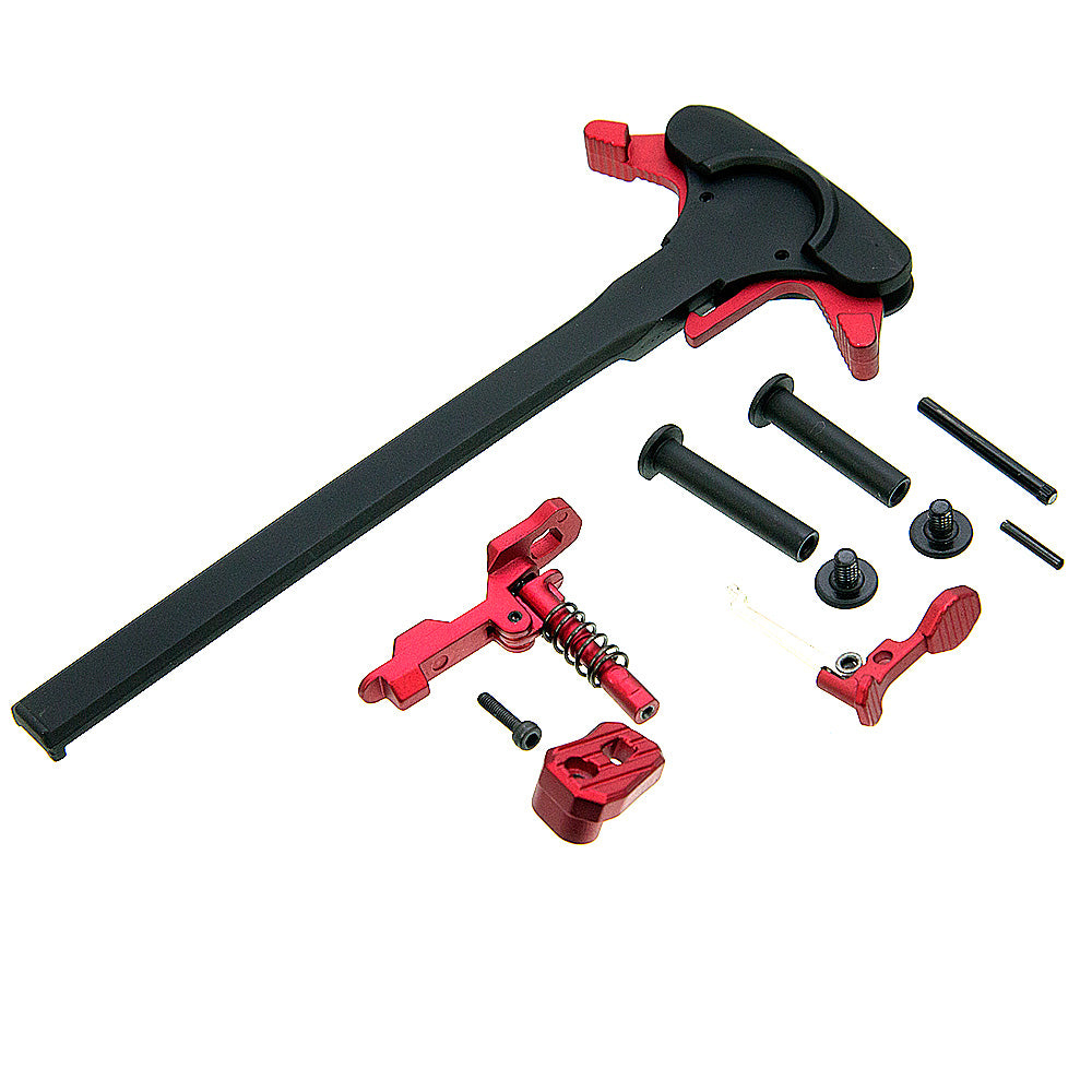 APS PER Receiver Frame / Receiver Set (Type 2) Compatible with APS M4 Electric Gun/VER.2 Mecha Box (Red)