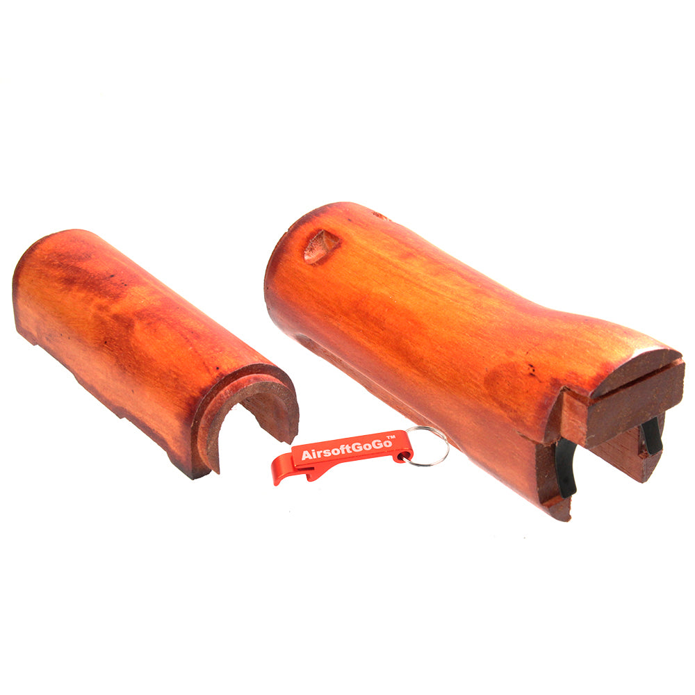 Wooden hand guard for APS electric gun ASK205 / AKS74U