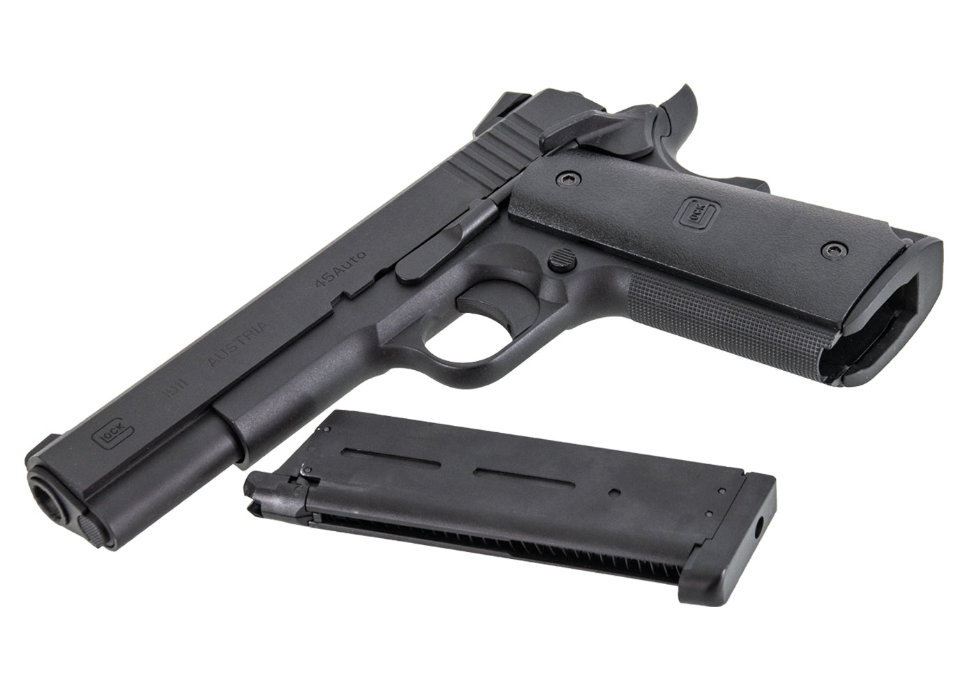 ARROW ARMS 香港バージョンGLOCKM1911 .45自動GBB(ブラック)