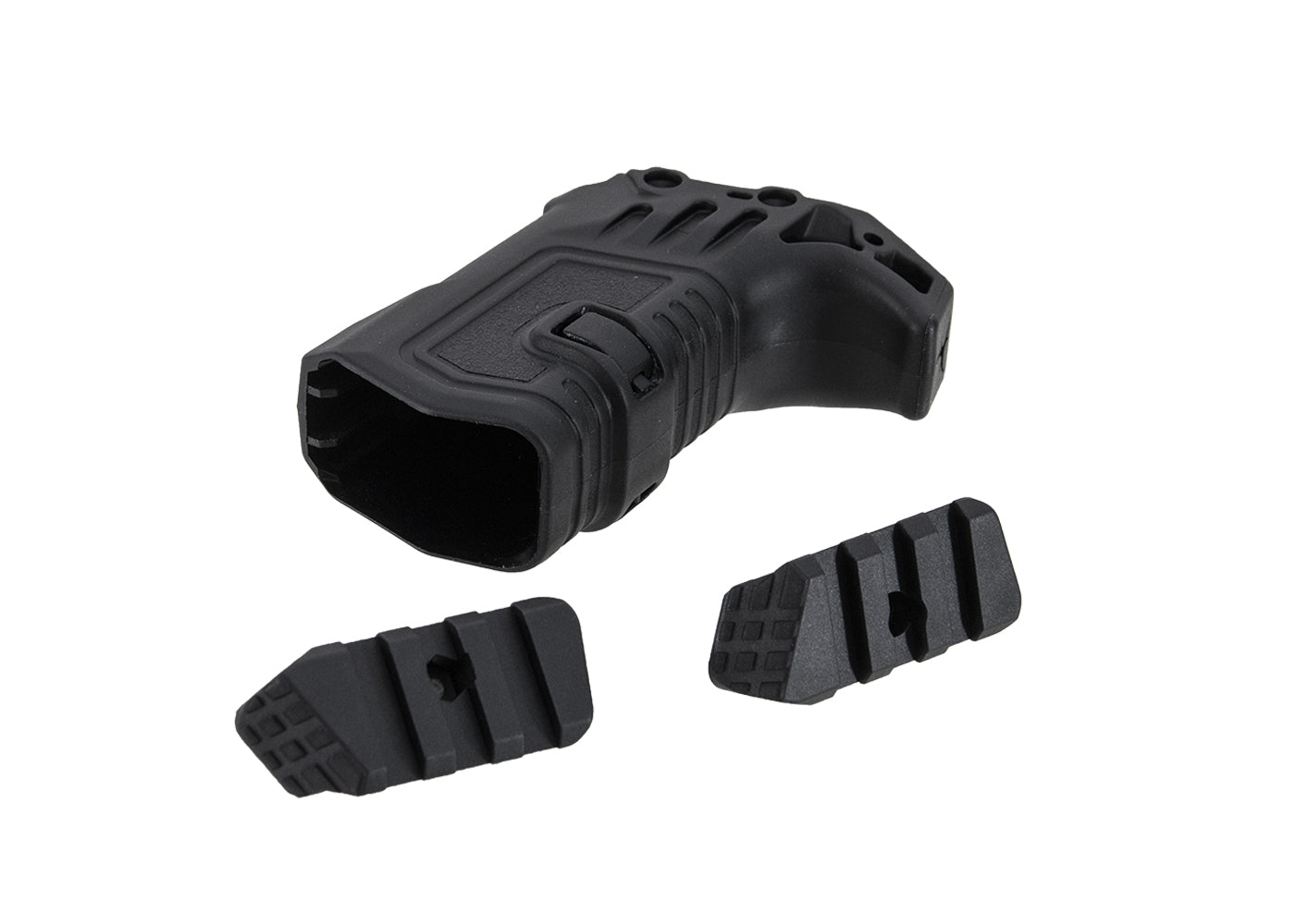 Action Army AAP01マグ エクステンドグリップ 20mmレールVer. (ブラック)