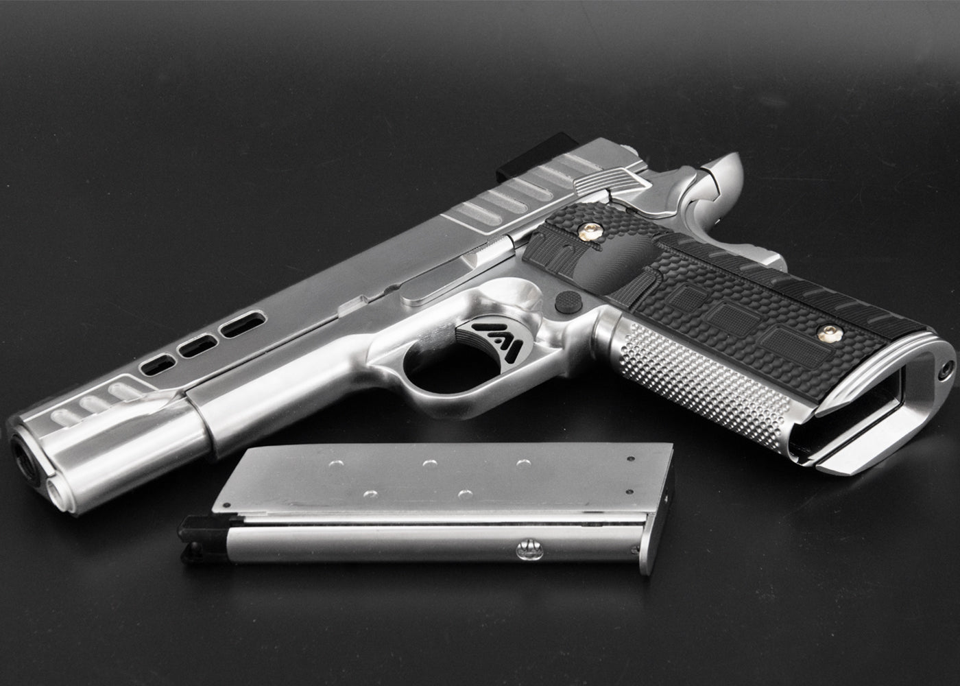 ASIA Electric Guns WE アセンド KP1911 M1911 GBB(シルバー)