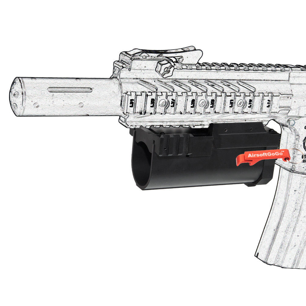 Army Force製 40mm メタルグレネードランチャー (黒色)