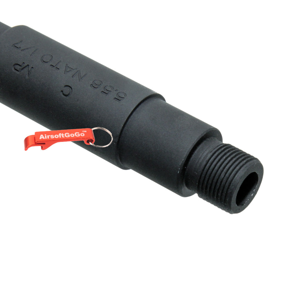WA M4ガスブローバック用14.5 インチ 14mm逆ネジ アウターバレル