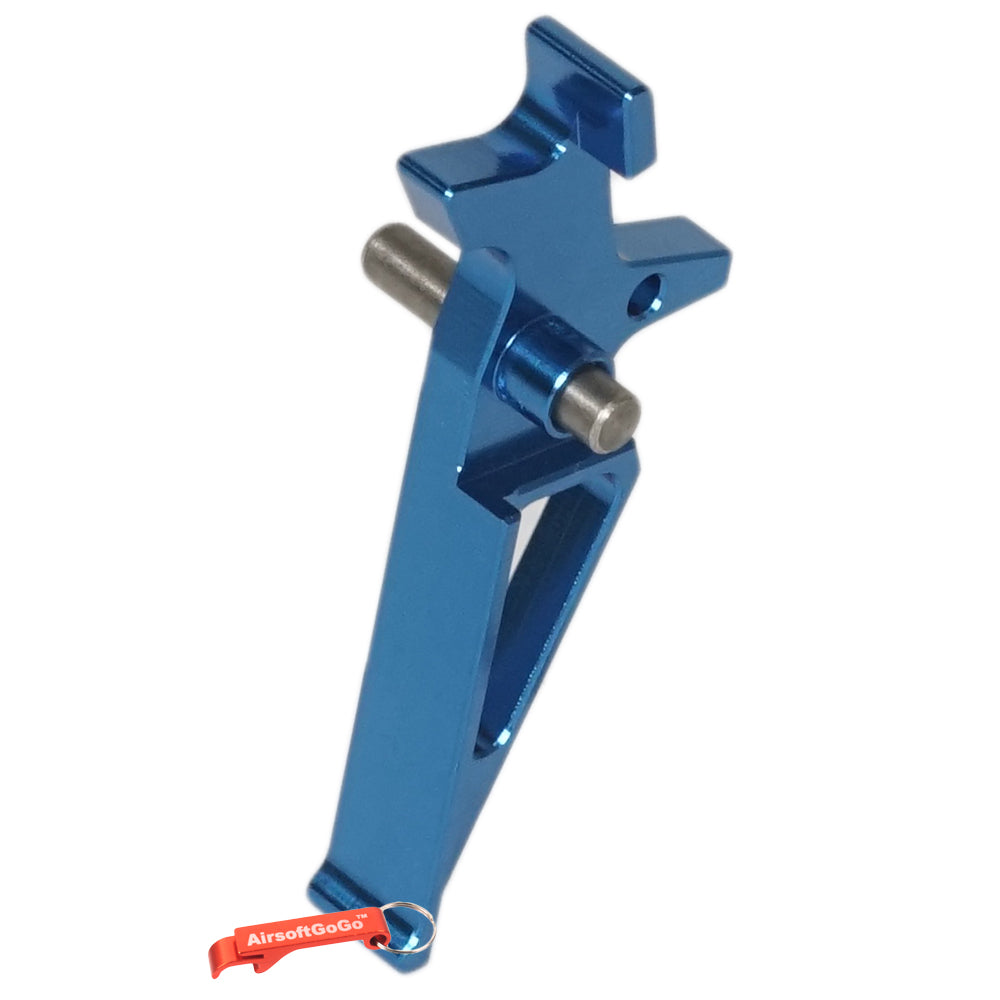 電動ガンM4 / M16用 Army Force メタル タイマータイプトリガー (ブルー)