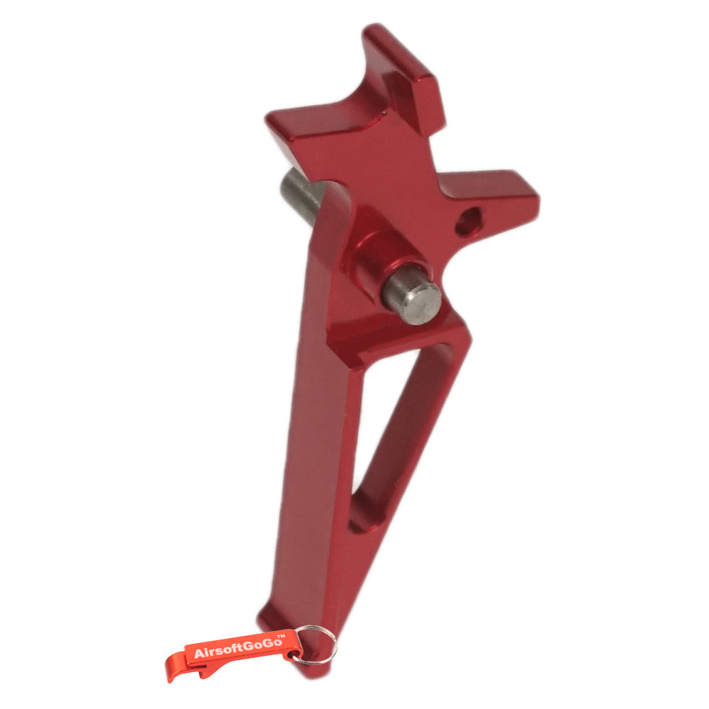 電動ガンM4 / M16用 Army Force メタル タイマータイプトリガー (レッド)