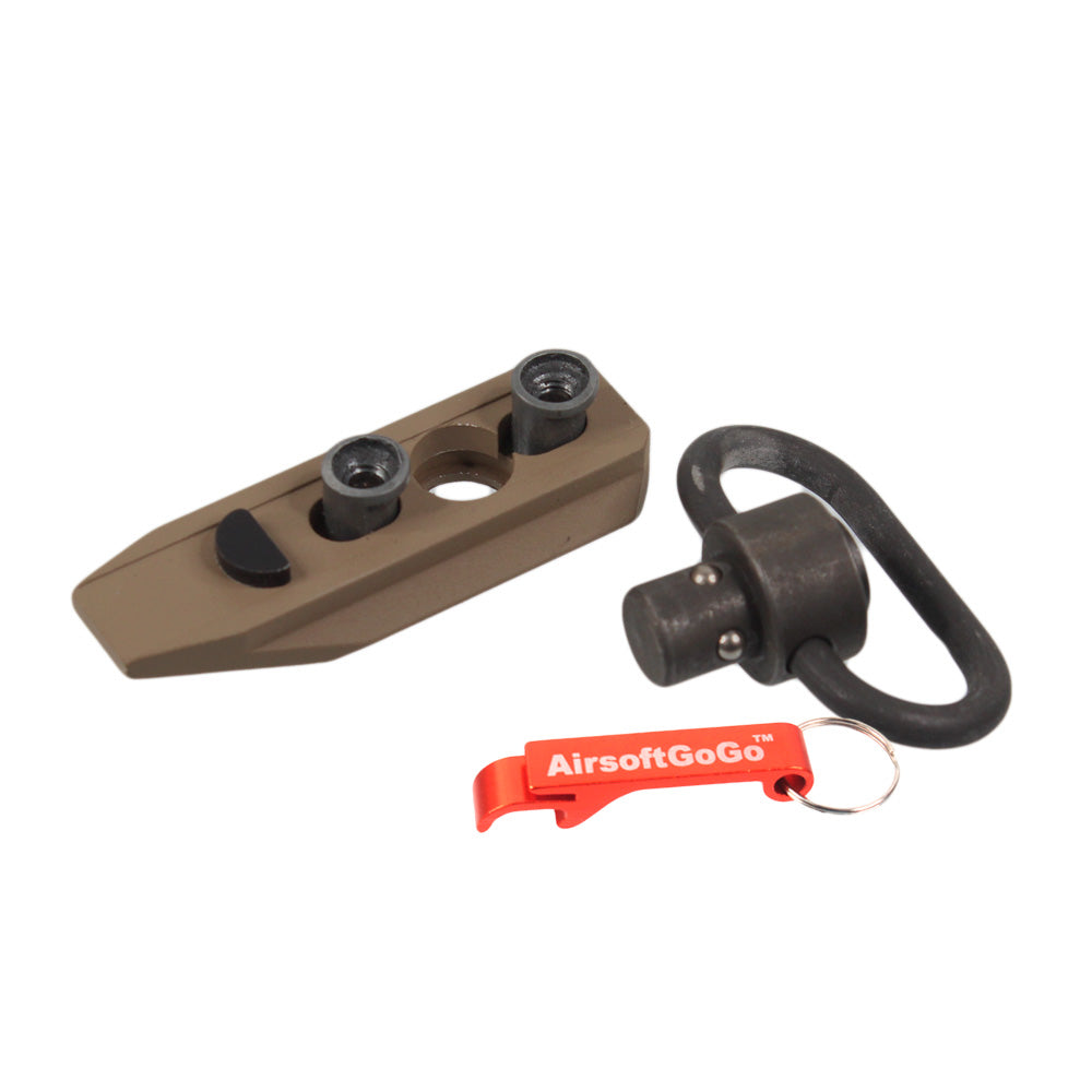 QD rail sling mount for URX4/KEYMOD rail hand guard