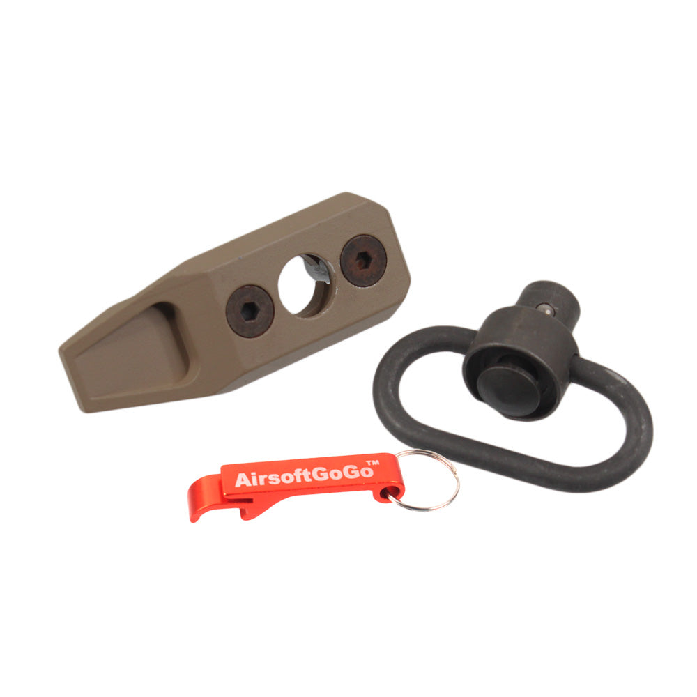 QD rail sling mount for URX4/KEYMOD rail hand guard