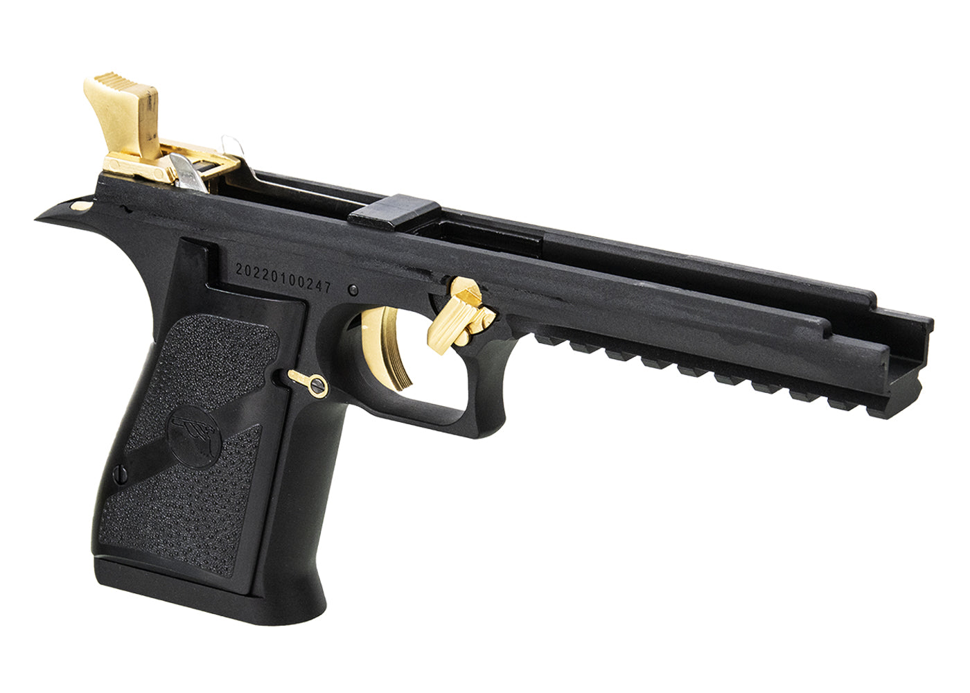 WE DE grip (black/gold)