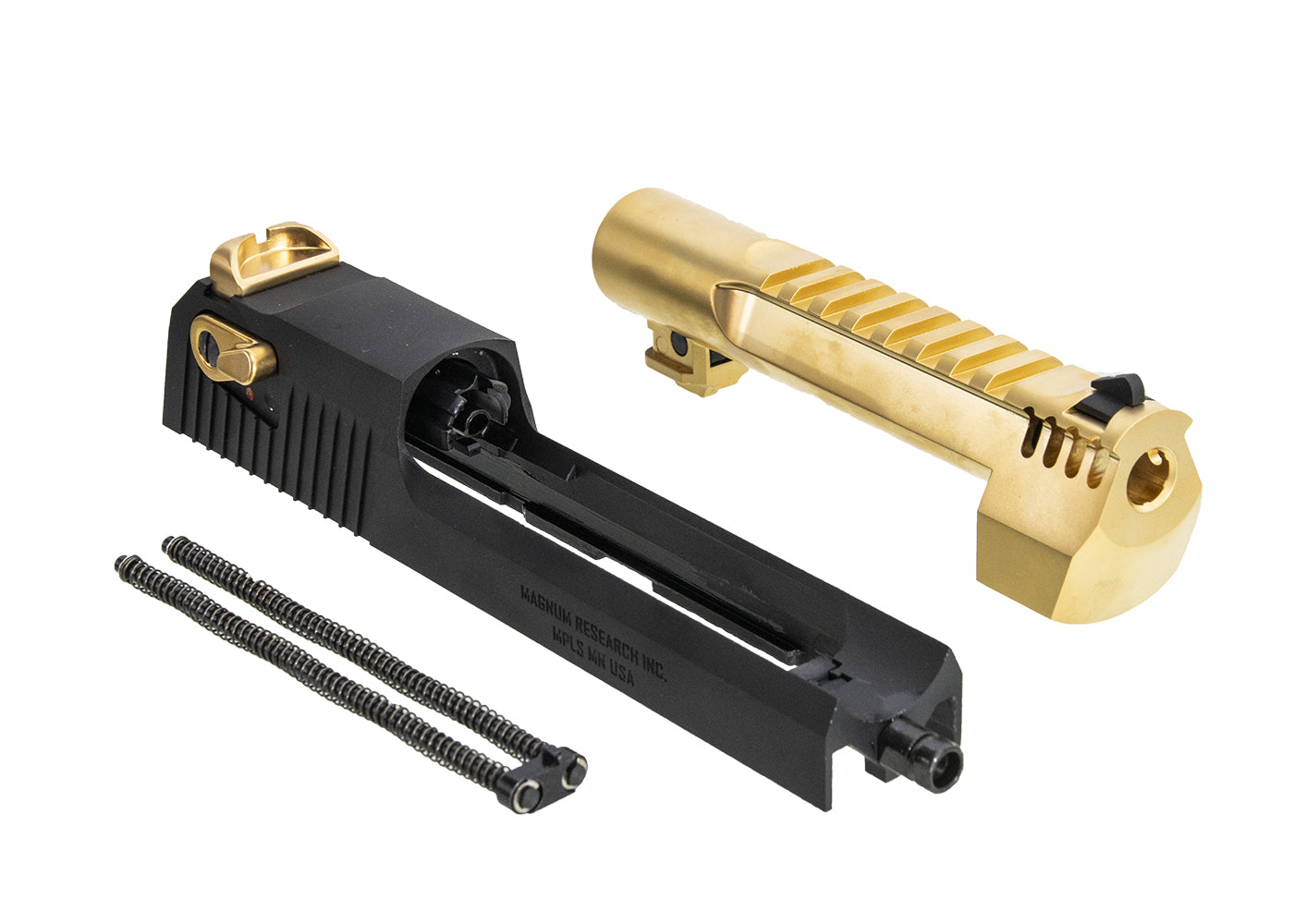 WE DE slide set (black/gold)