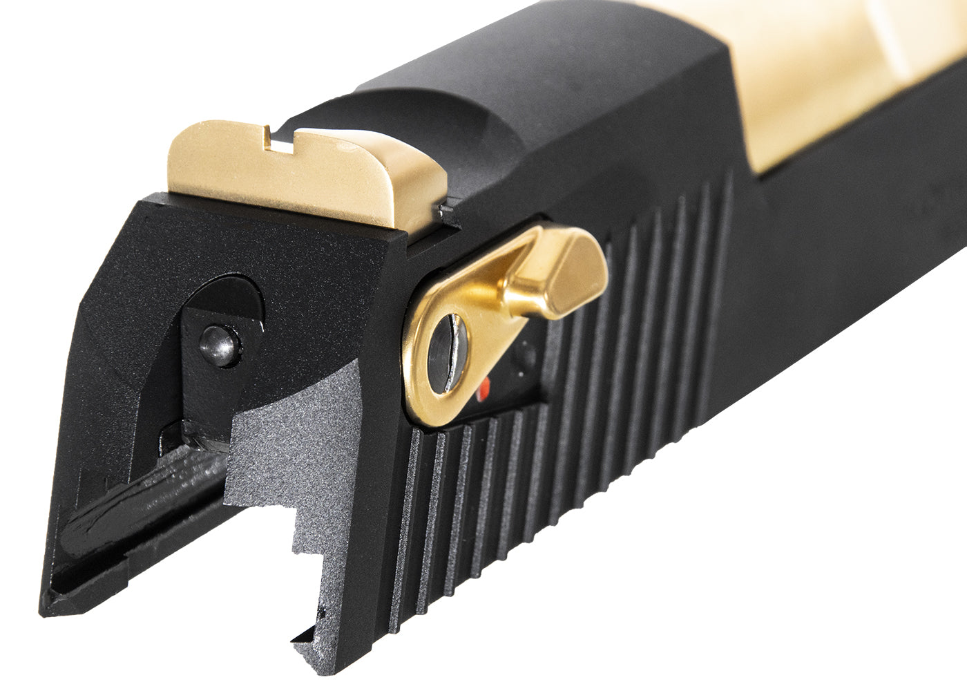 WE DE slide set (black/gold)