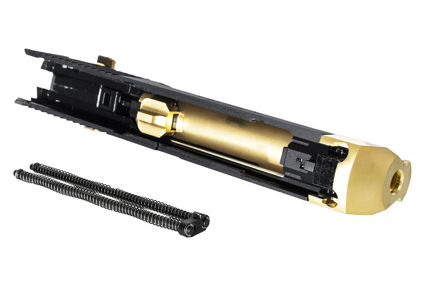 WE DE slide set (black/gold)