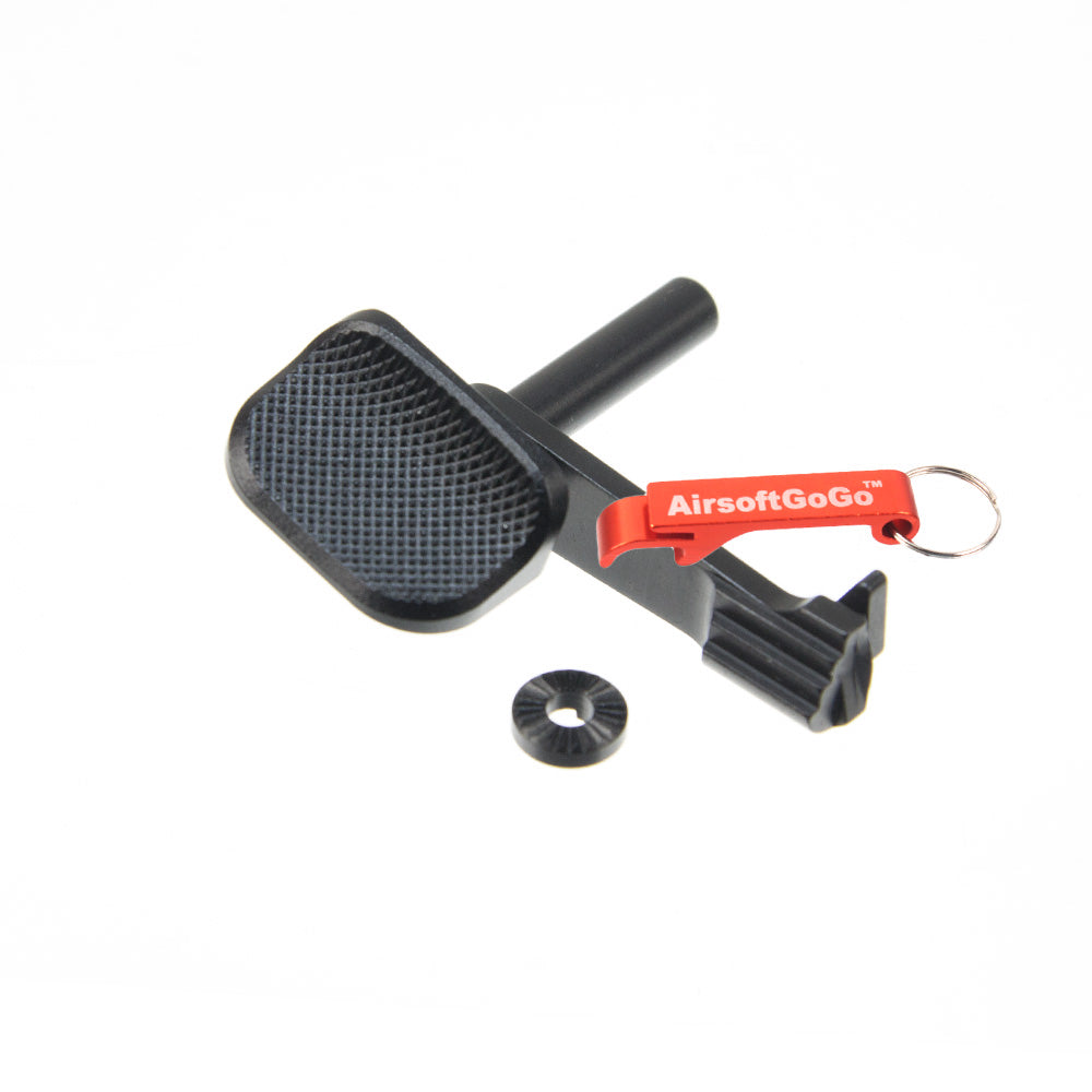 AIP Adjustable Thumb Rest & Ride Stop for Marui Hi-Capa 4.3/5.1 (Black)
