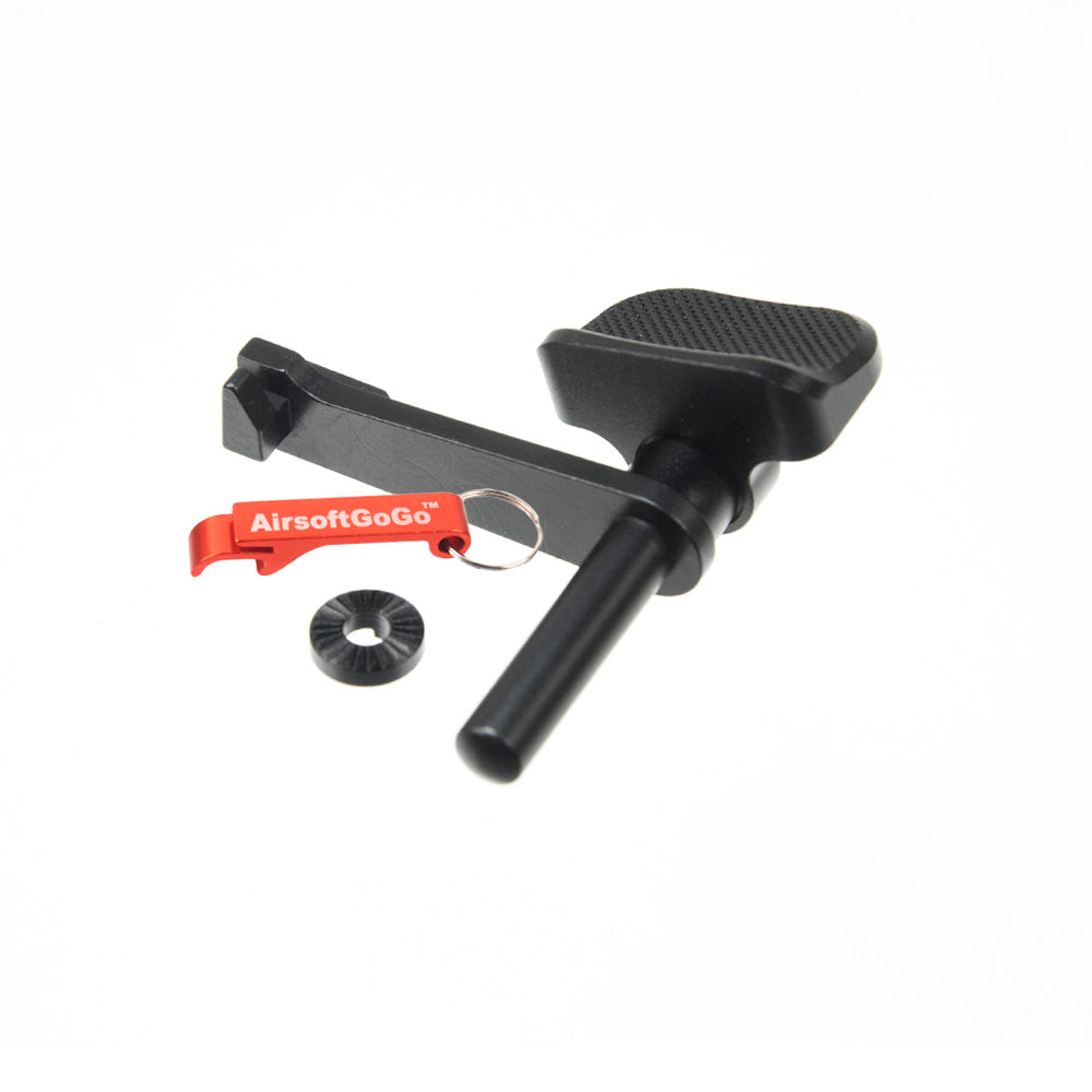 AIP Adjustable Thumb Rest & Ride Stop for Marui Hi-Capa 4.3/5.1 (Black)