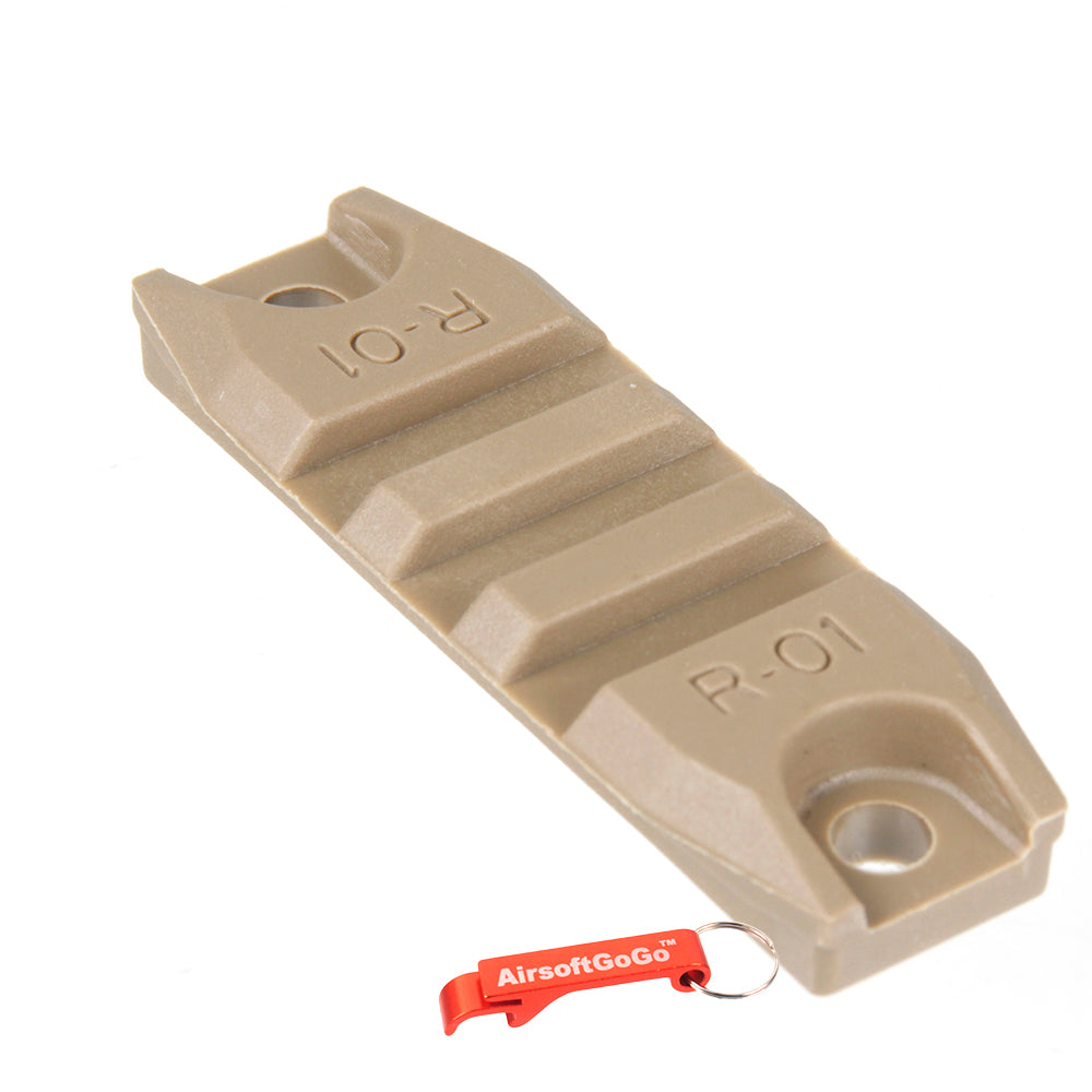 ARES AMOEBA M4 Rail Set Compatible with ARES AMOEBA AM013 AM014 AM015 Series (Dark Earth Color)