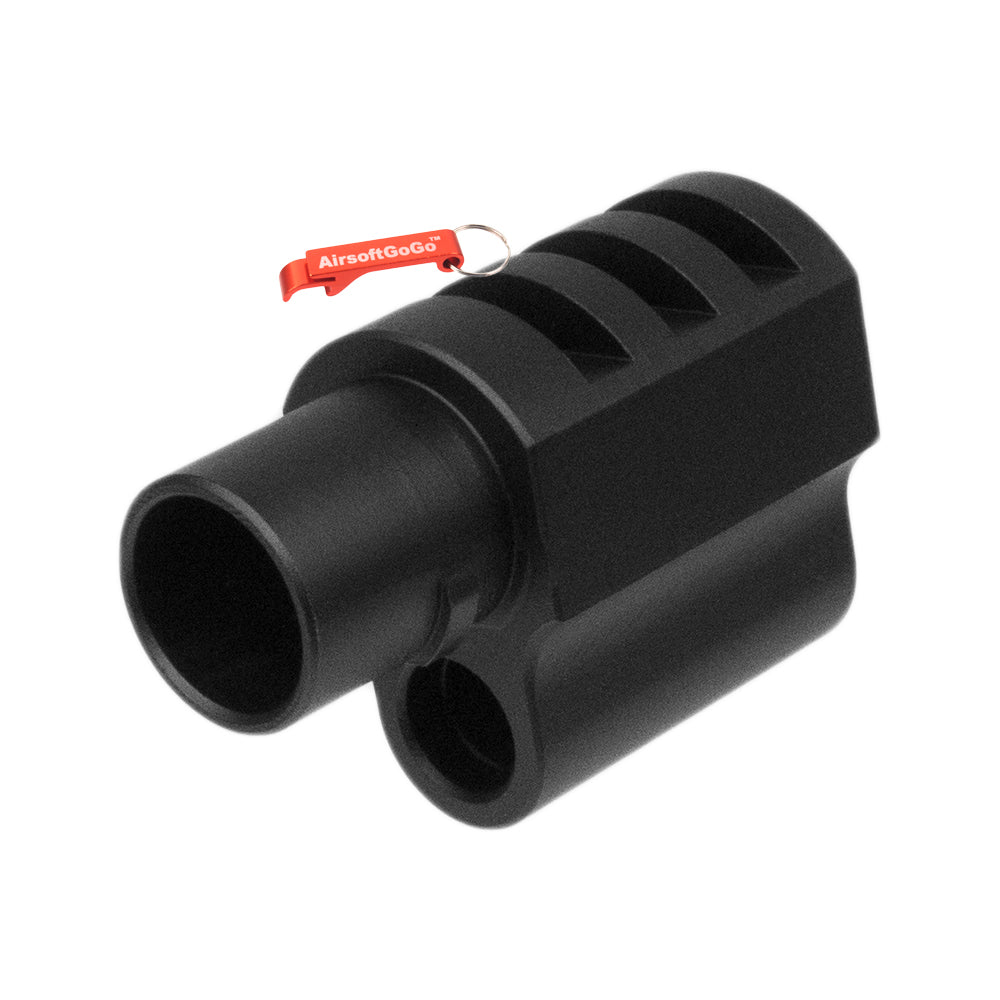 Marui GBB 1911 Compatible Compensator & Barrel Bushing Type 1 (Black)