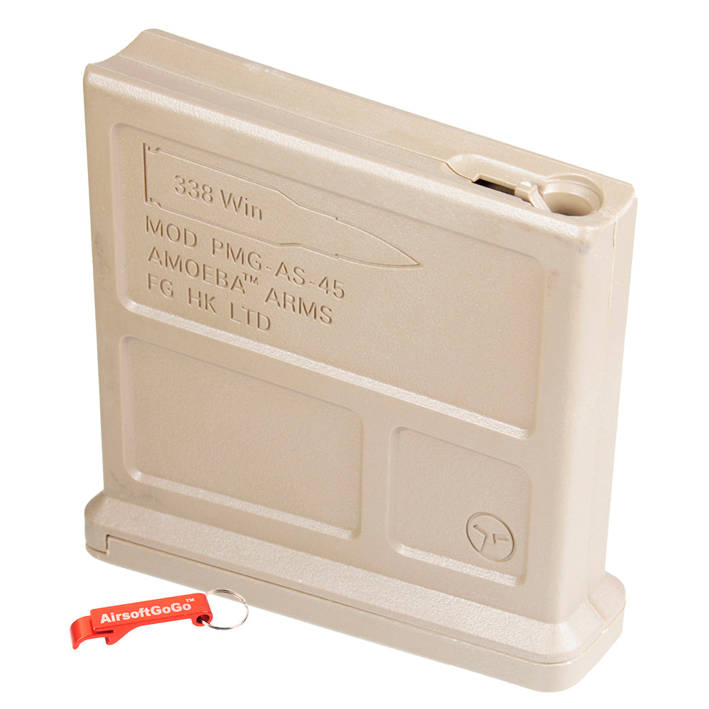 ARES Amoeba Striker 45 long type magazine for AS01 (dark earth color)