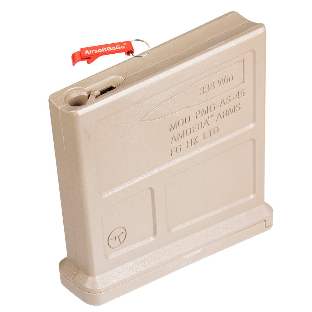 ARES Amoeba Striker 45 long type magazine for AS01 (dark earth color)