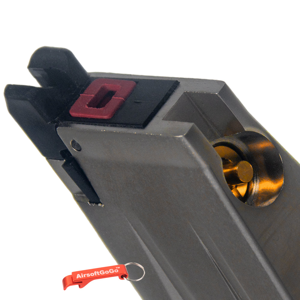 Marui / WE Gas Blowback Hi-Capa 5.1 For HX Series Alloy Metal 30-round CO2 Magazine (Silver)