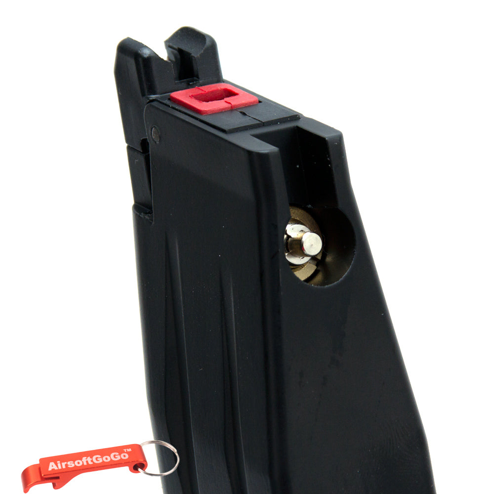 Marui / WE-Tech / AW High Capa Series ARMORER WORKS 350 Drum Magazine for GBB (Black)