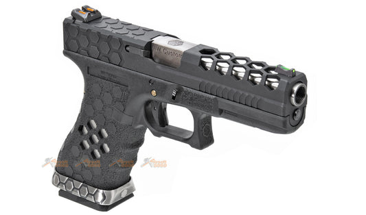 Armorer Works HEXカット G18C GBB ガスブローバック  (ブラック)