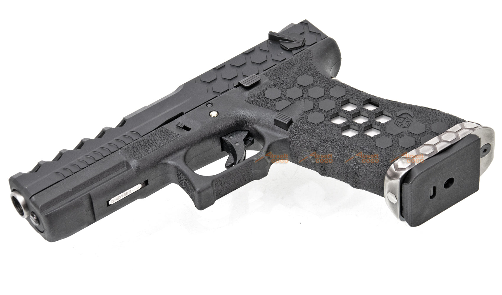Armorer Works HEXカット G18C GBB ガスブローバック  (ブラック)