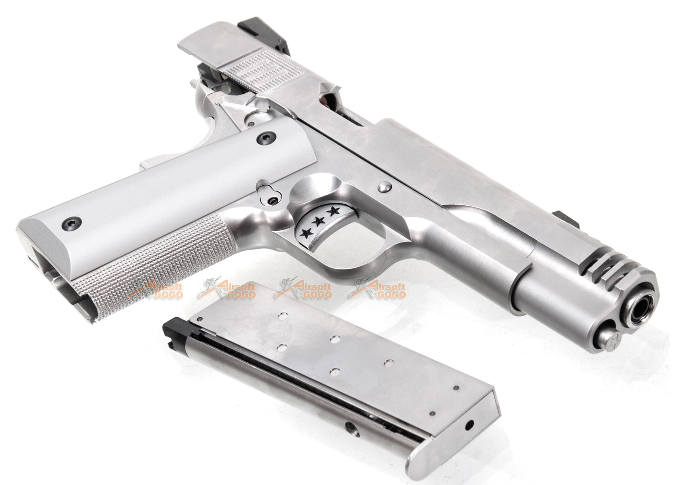 AW Custom NE31シリーズ1911 ガスブローバック GBB (シルバー)
