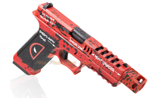 Armorer Work VX7202 DPタイプ 17 ガスブローバックピストル (赤)