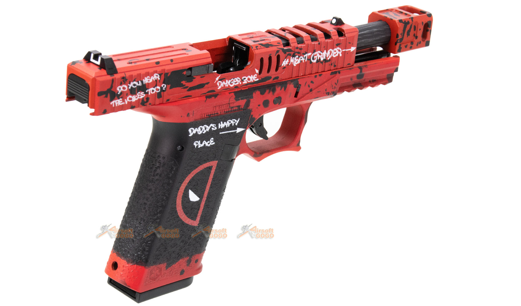 Armorer Work VX7202 DPタイプ 17 ガスブローバックピストル (赤)