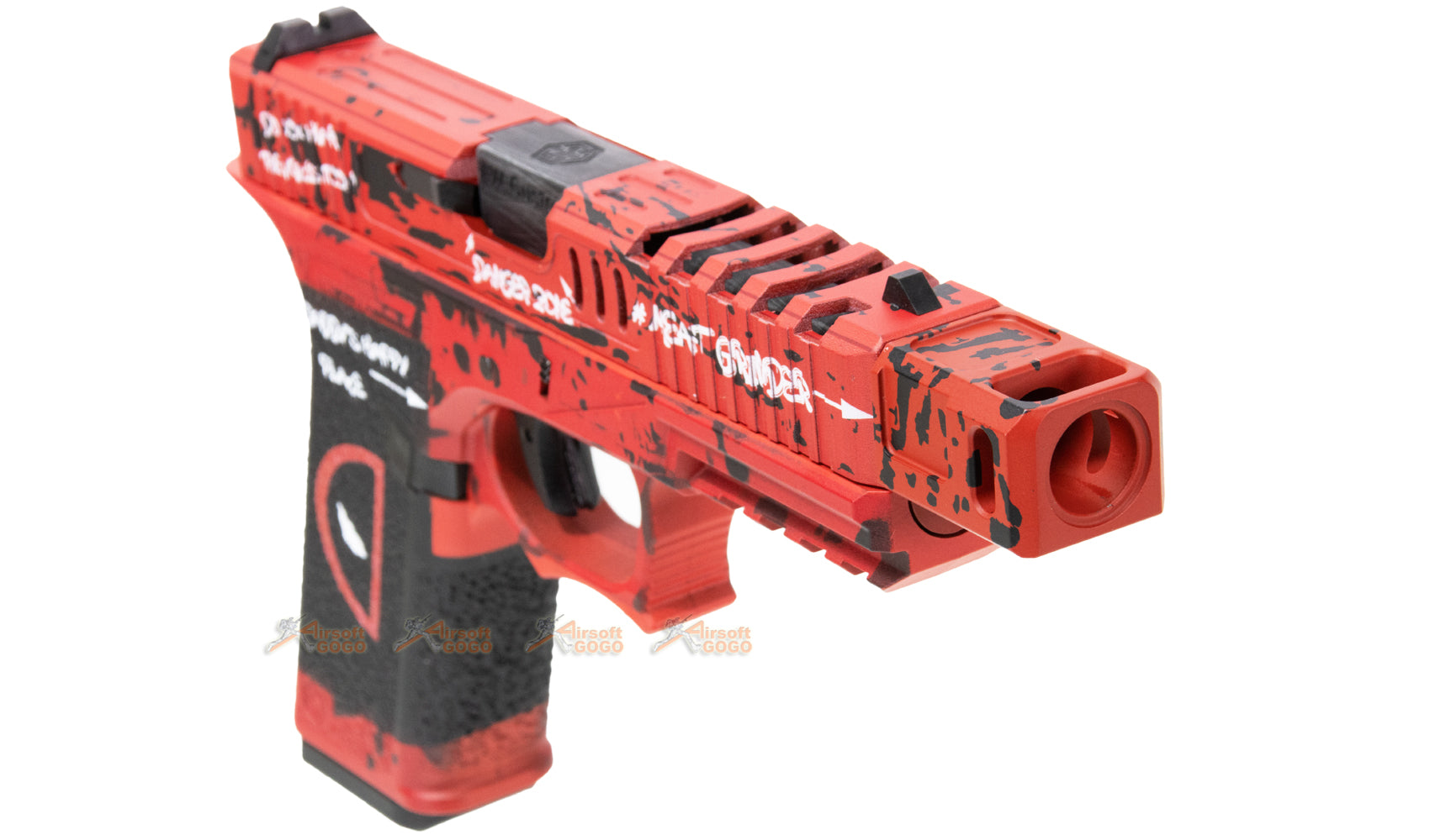 Armorer Work VX7202 DPタイプ 17 ガスブローバックピストル (赤)