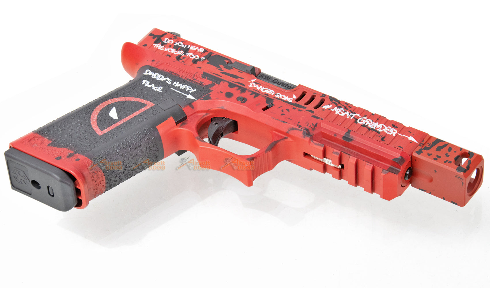 Armorer Work VX7202 DPタイプ 17 ガスブローバックピストル (赤)