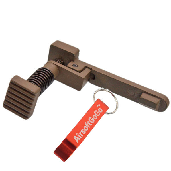 A&K Magazine Release Catch for A&K Masada Electric Gun (Tan)