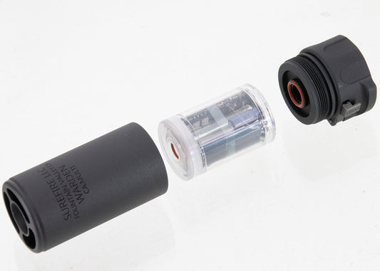 5KU 14mm CCW スピット ファイアトレーサー ブラスト ディフューザー (4Pフラッシュハイダー付き)