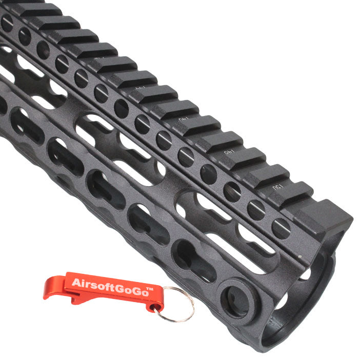 Marui/G&P/ICS M4 Series SR16/SR25 15" KEYMOD Handguard System for AEG (Black)