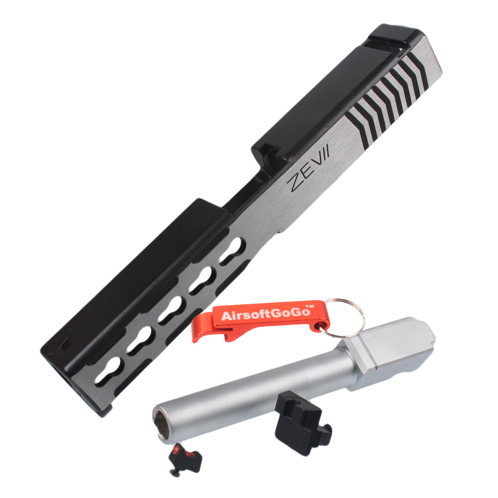Custom slide for Marui G17 gas blowback (ZEV type)