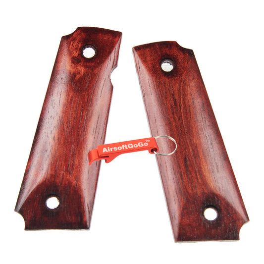 Marui/BELL/KJ/WE 1911 BELL grip cover for GBB (oak color)