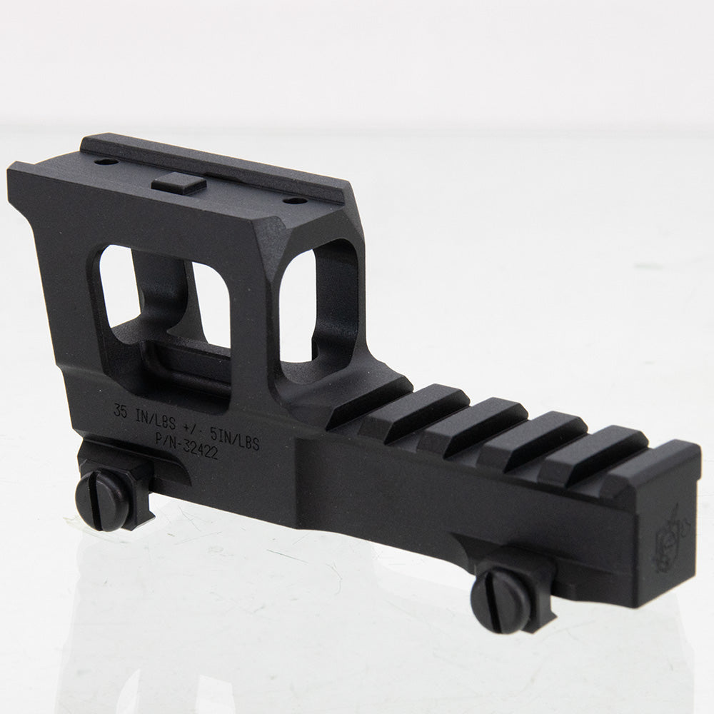 AGG ハイライズマウント T1/T2レッドドットオプティクス専用(ブラック)