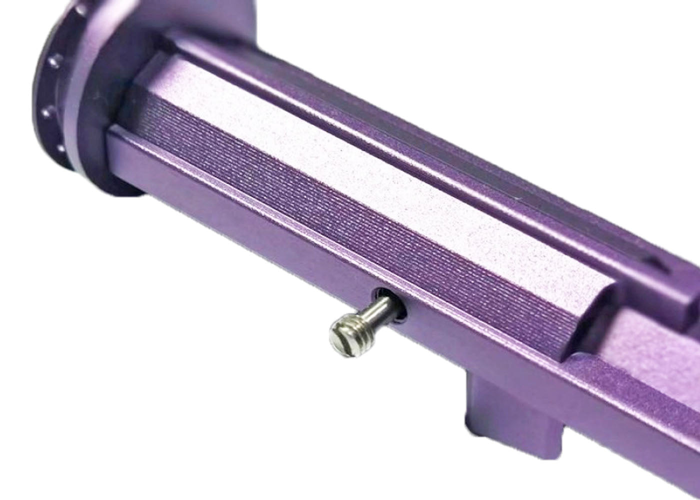 Bow Master CNC Aluminum NPAS Loading Nozzle Set for VFC MP5 GBB Gas Blowback (V2) - Purple