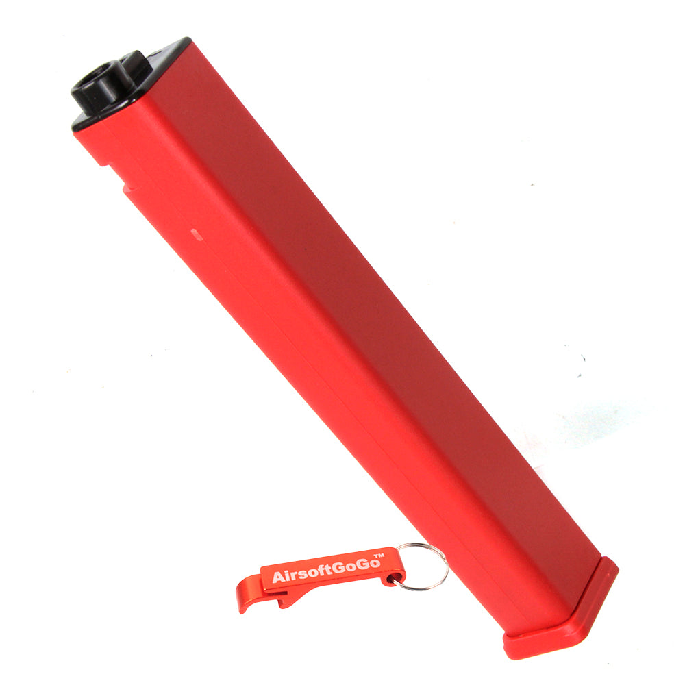 Classic Army NEMESIS X9 / G&G ARP9 common 120 round magazine (red)
