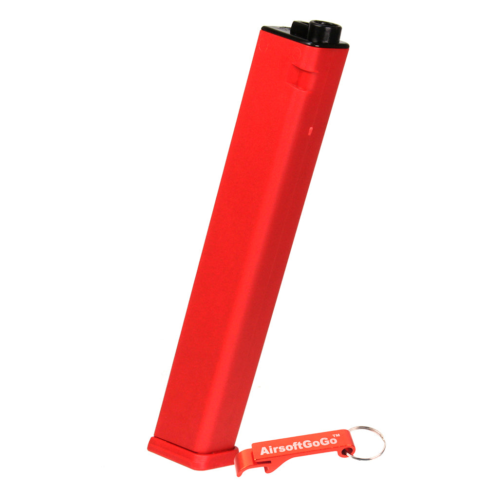 Classic Army NEMESIS X9 / G&G ARP9 common 120 round magazine (red)