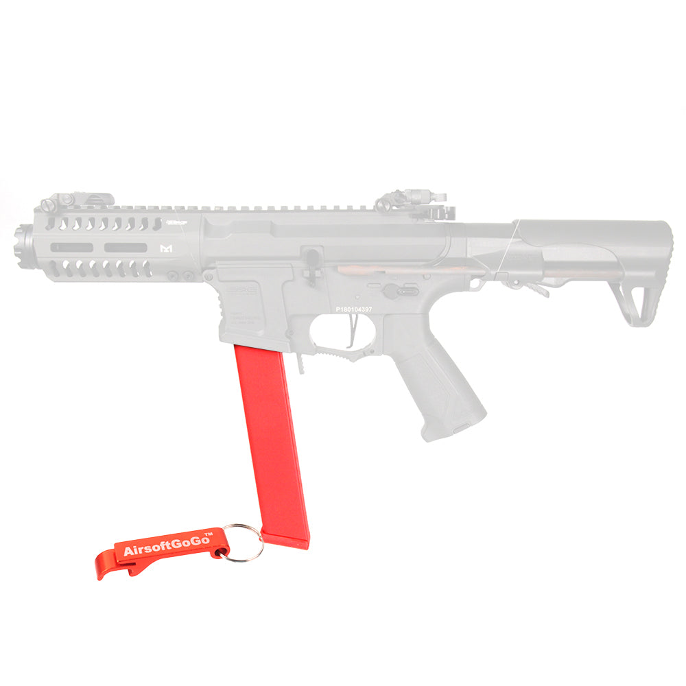 Classic Army NEMESIS X9 / G&G ARP9 common 120 round magazine (red)